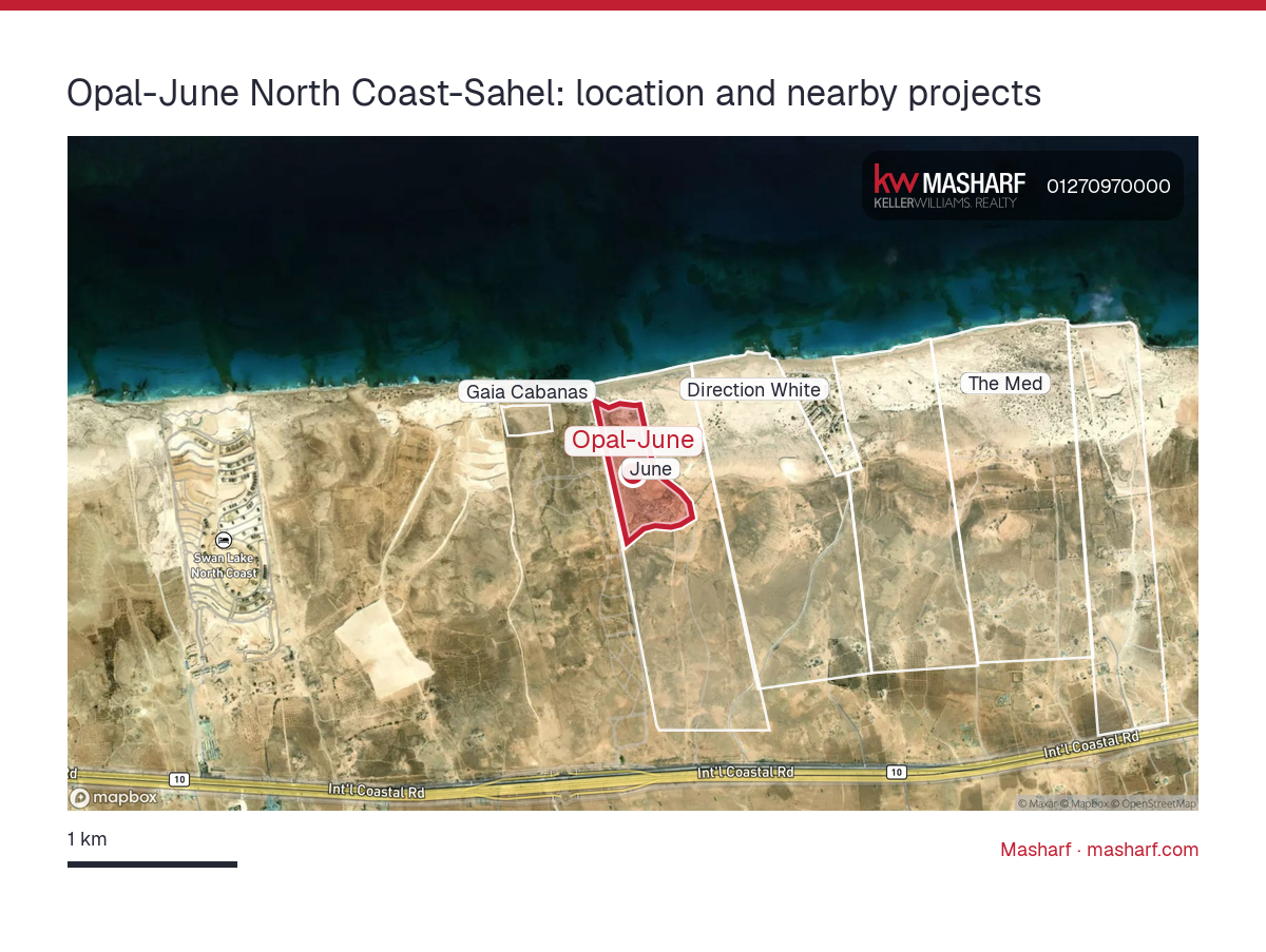 Where is Opal-June located?
