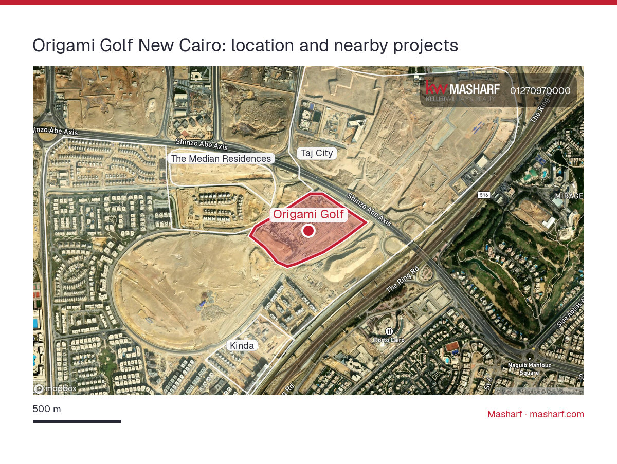 Where is Origami Golf located?