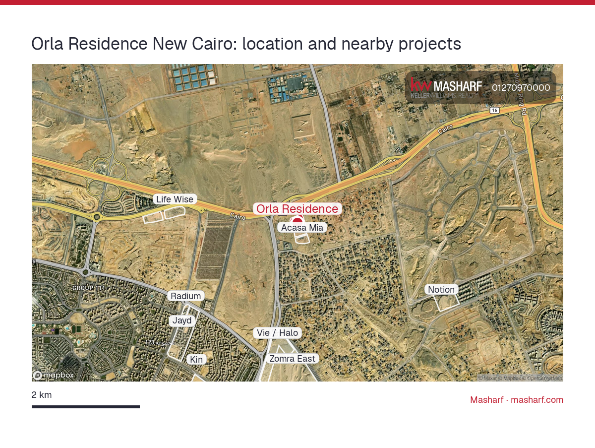 Where is Orla Residence located?