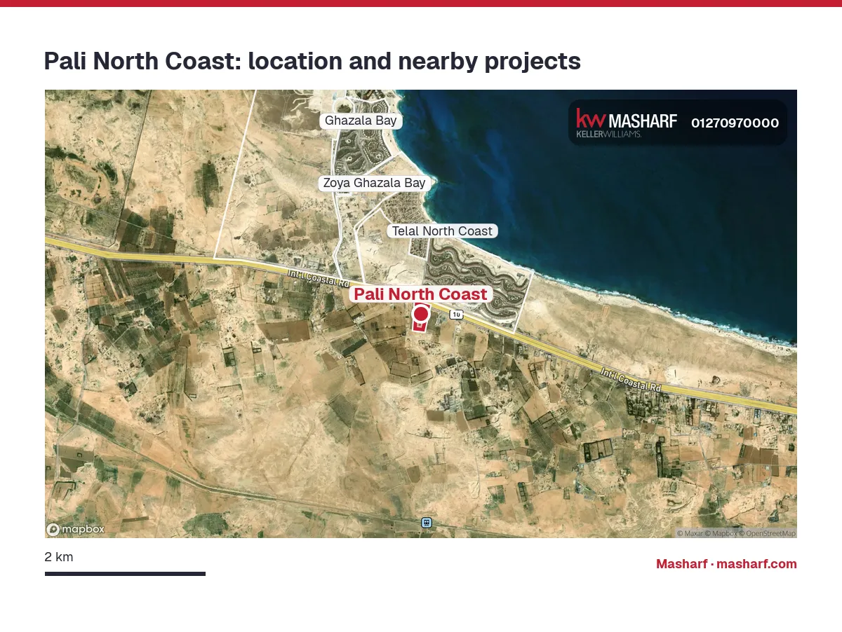 Where is Pali North Coast located?