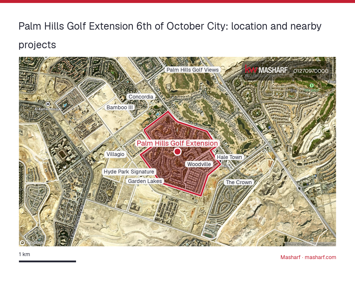 Where is Palm Hills Golf Extension located?