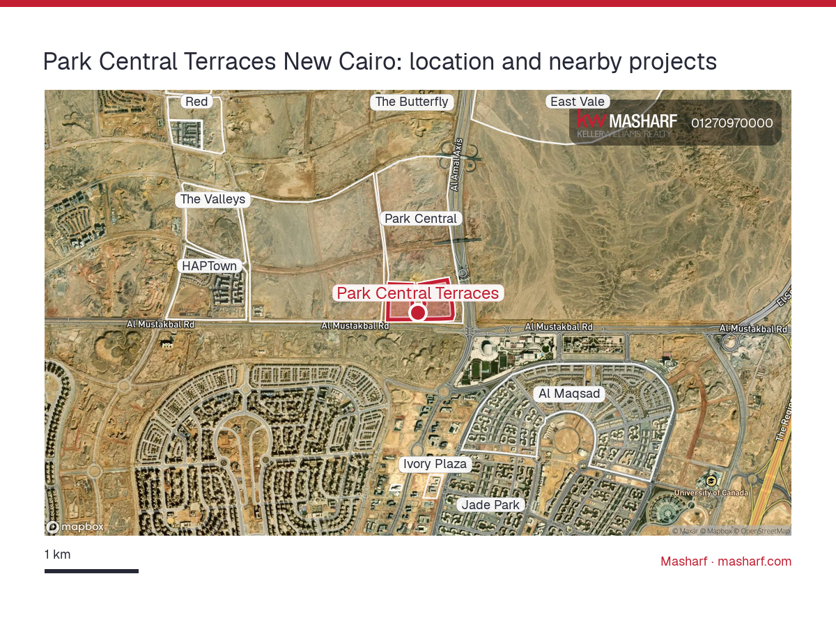 Where is Park Central Terraces located?