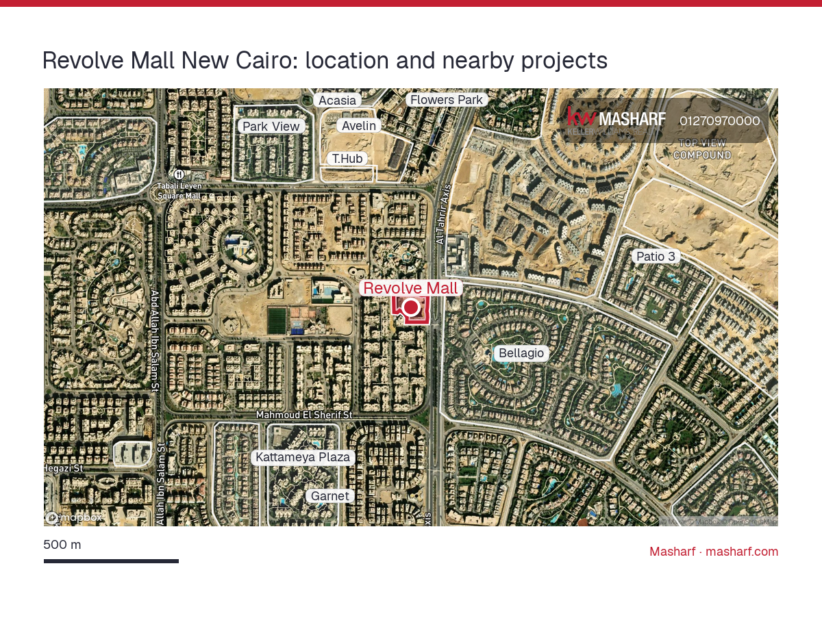 Where is Revolve Mall located?