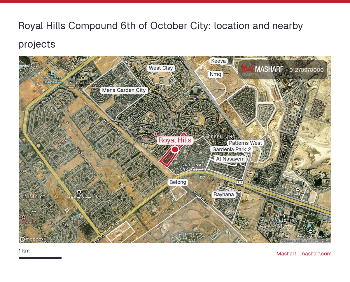 Where is Royal Hills located?