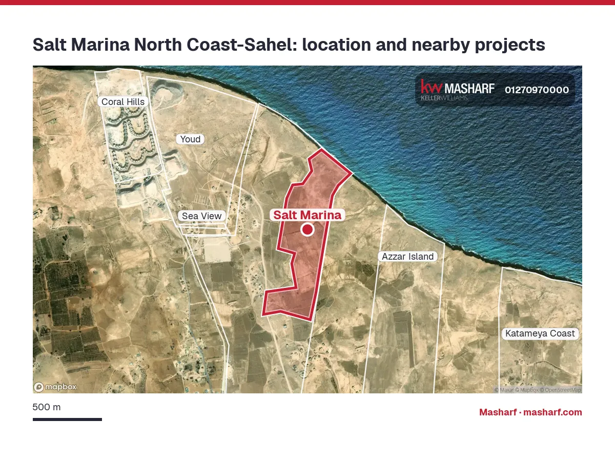 Where is Salt Marina located?