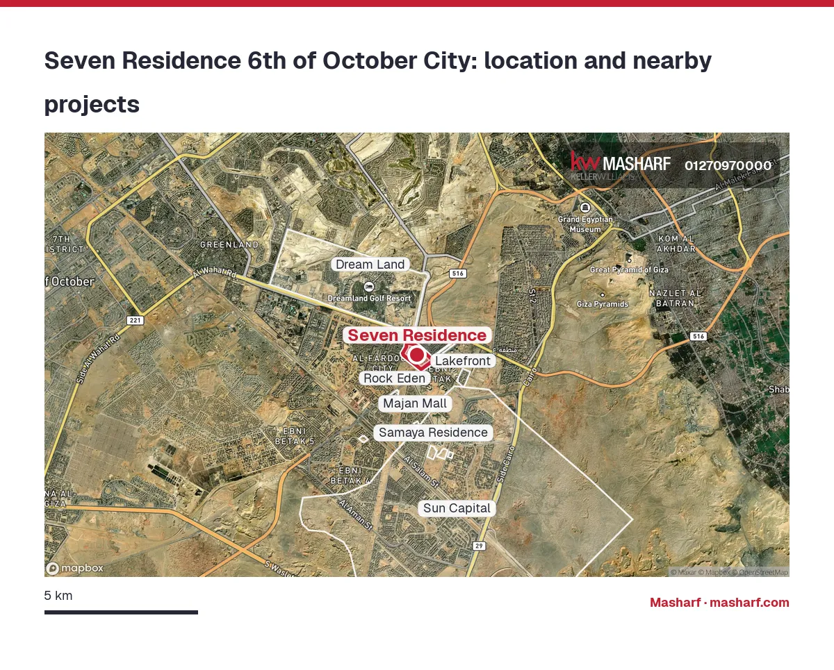 Where is Seven Residence located?