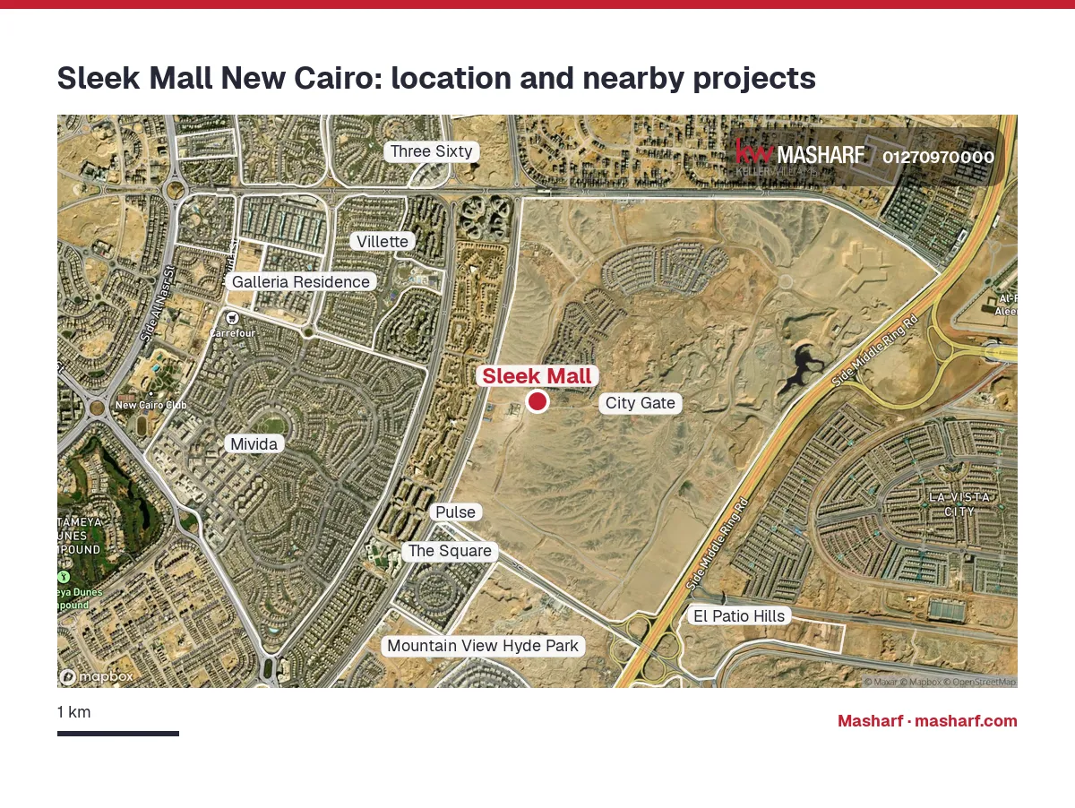 Where is Sleek Mall located?