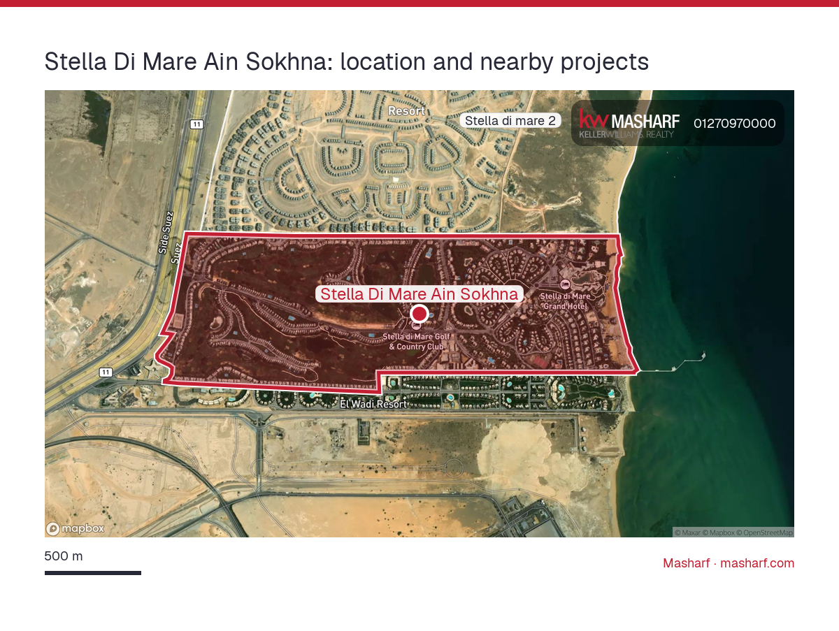 Where is Stella Di Mare Ain Sokhna located?