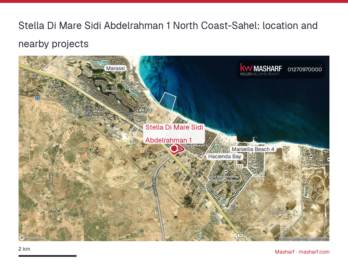 Where is Stella Di Mare Sidi Abdelrahman 1 located?