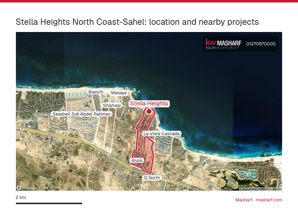 Where is Stella Heights located?