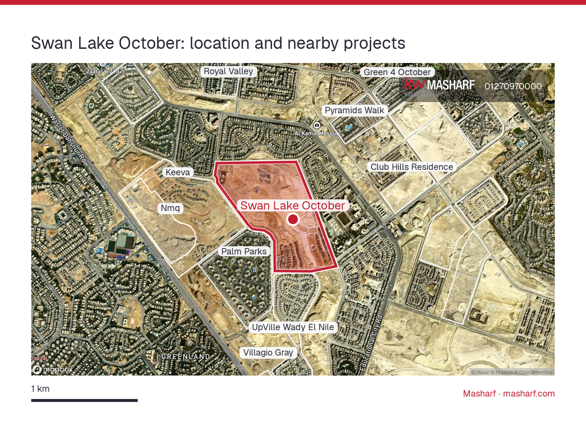 Where is Swan Lake October located?