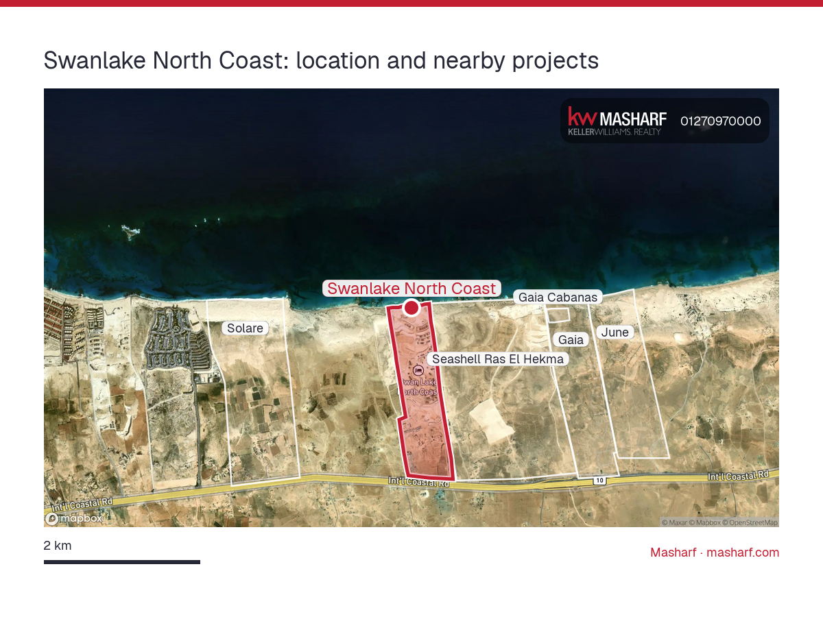 Where is Swanlake North Coast located?