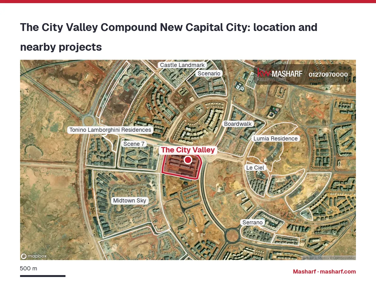 Where is The City Valley located?