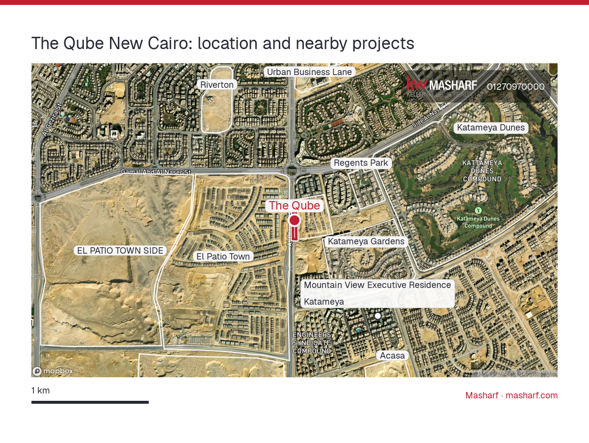 Where is The Qube located?
