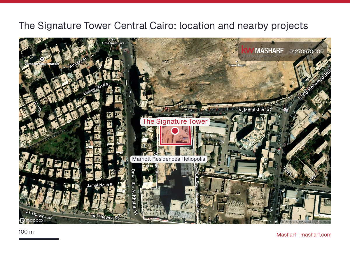 Where is The Signature Tower located?