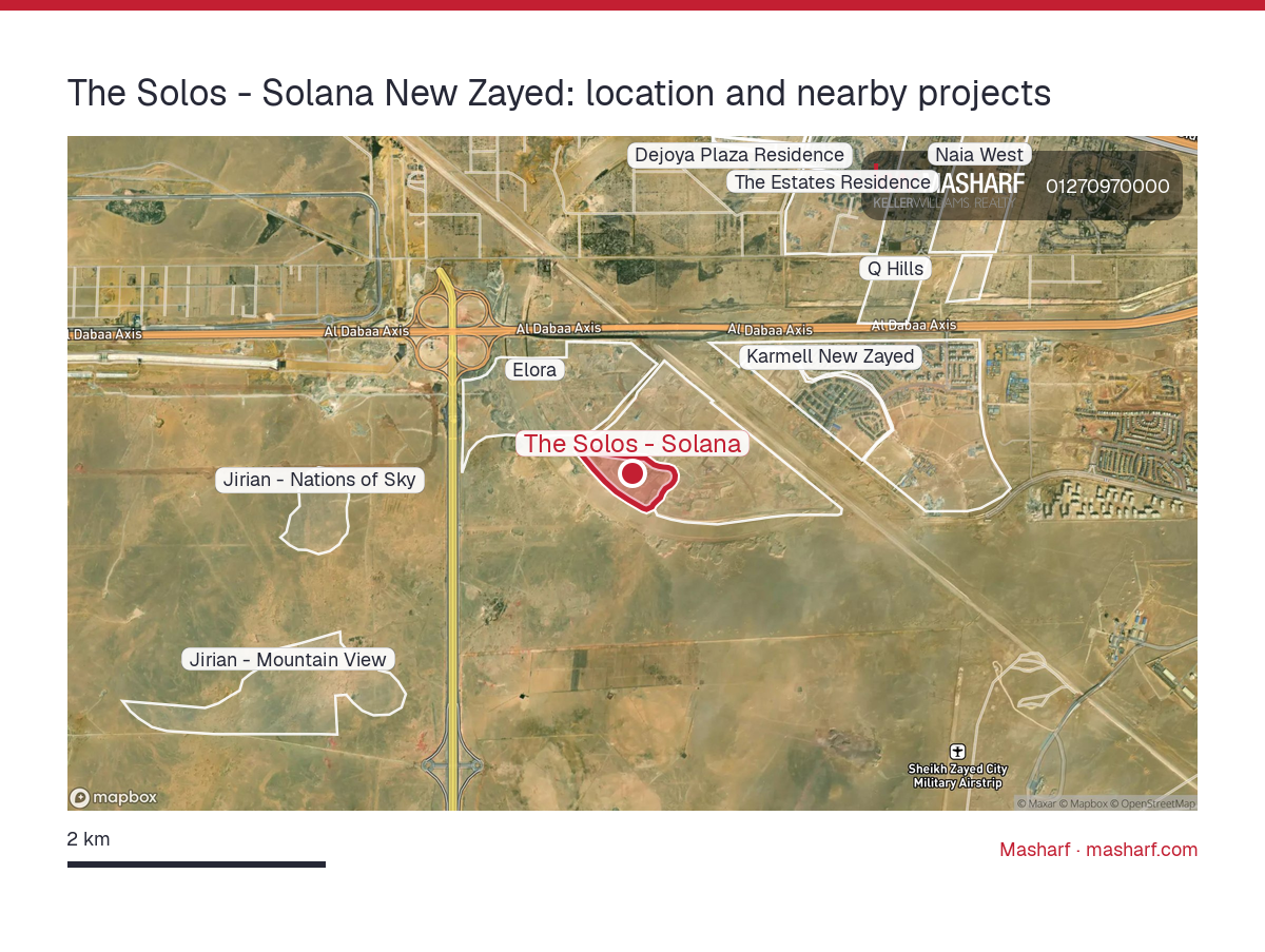 Where is The Solos - Solana located?