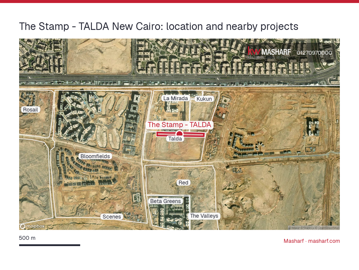 Where is The Stamp - TALDA located?