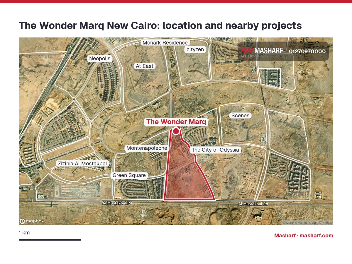 Where is The Wonder Marq located?