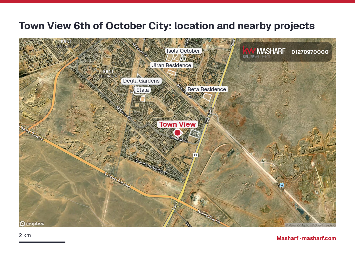 Where is Town View located?