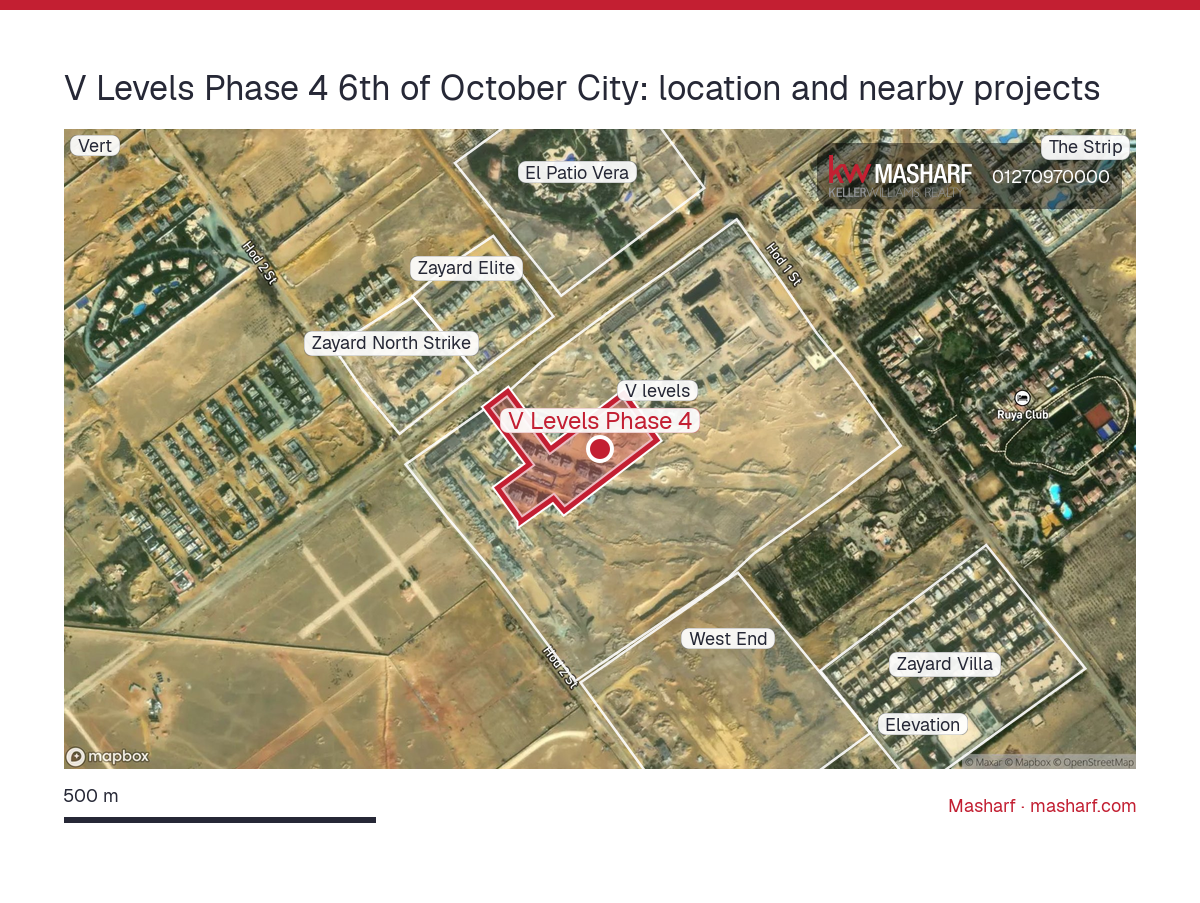 Where is V Levels Phase 4 located?