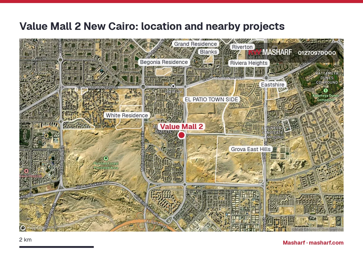 Where is Value Mall 2 located?