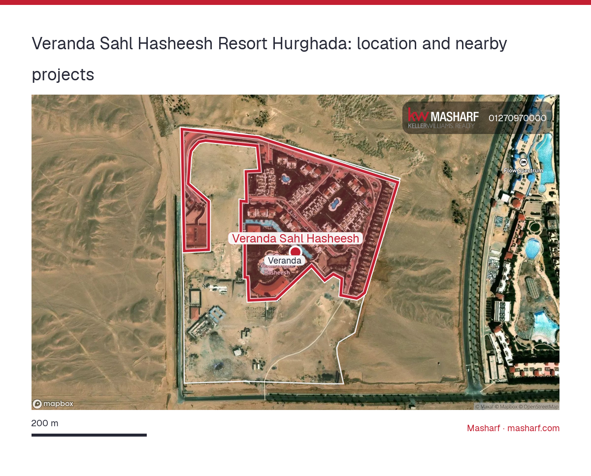 Where is Veranda Sahl Hasheesh located?