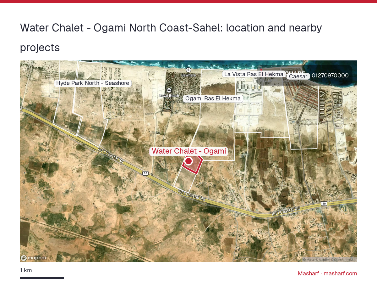 Where is Water Chalet - Ogami located?