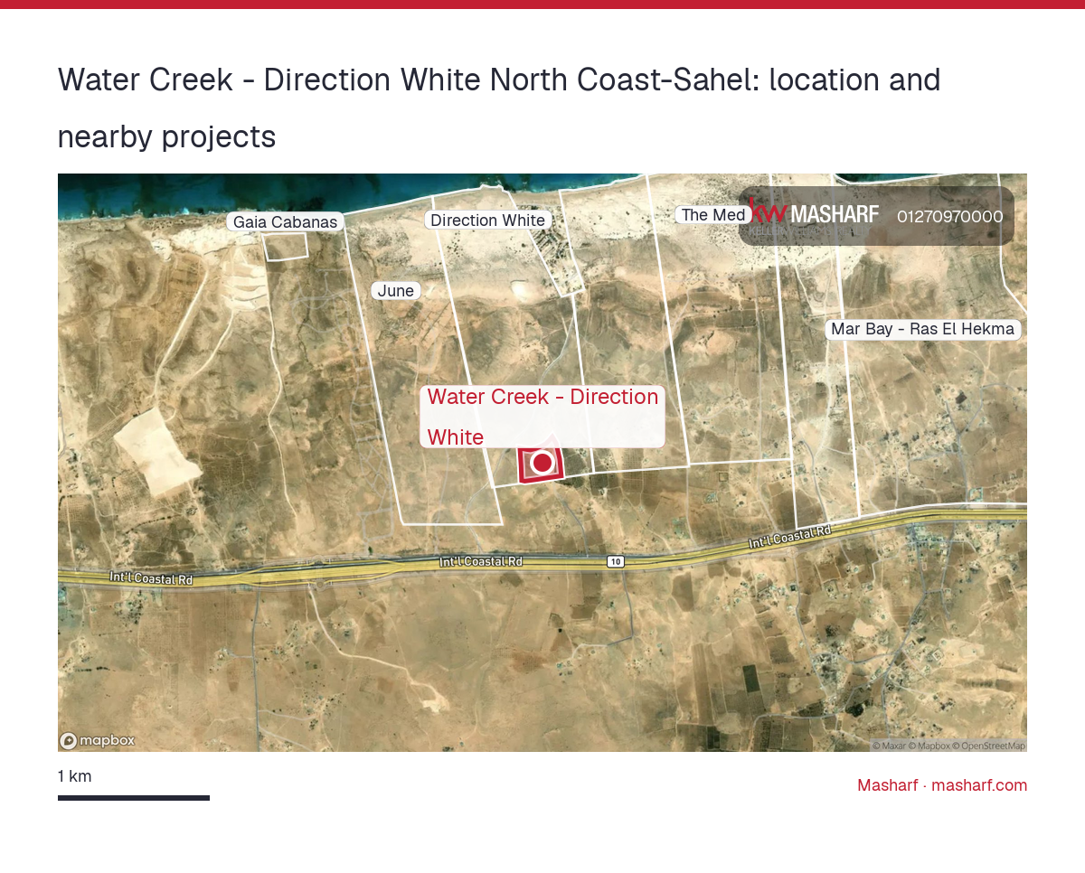Where is Water Creek - Direction White located?