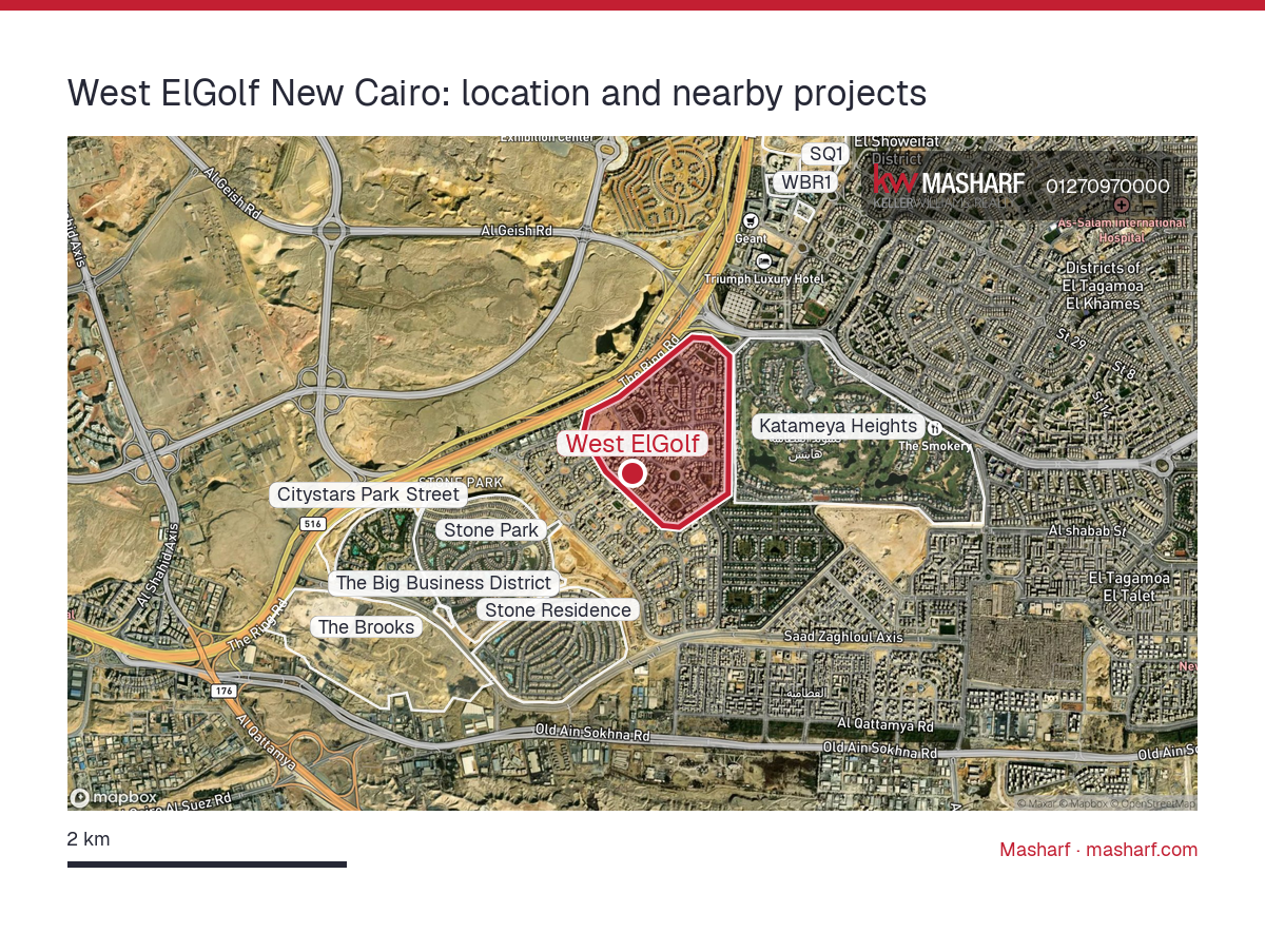 Where is West ElGolf located?