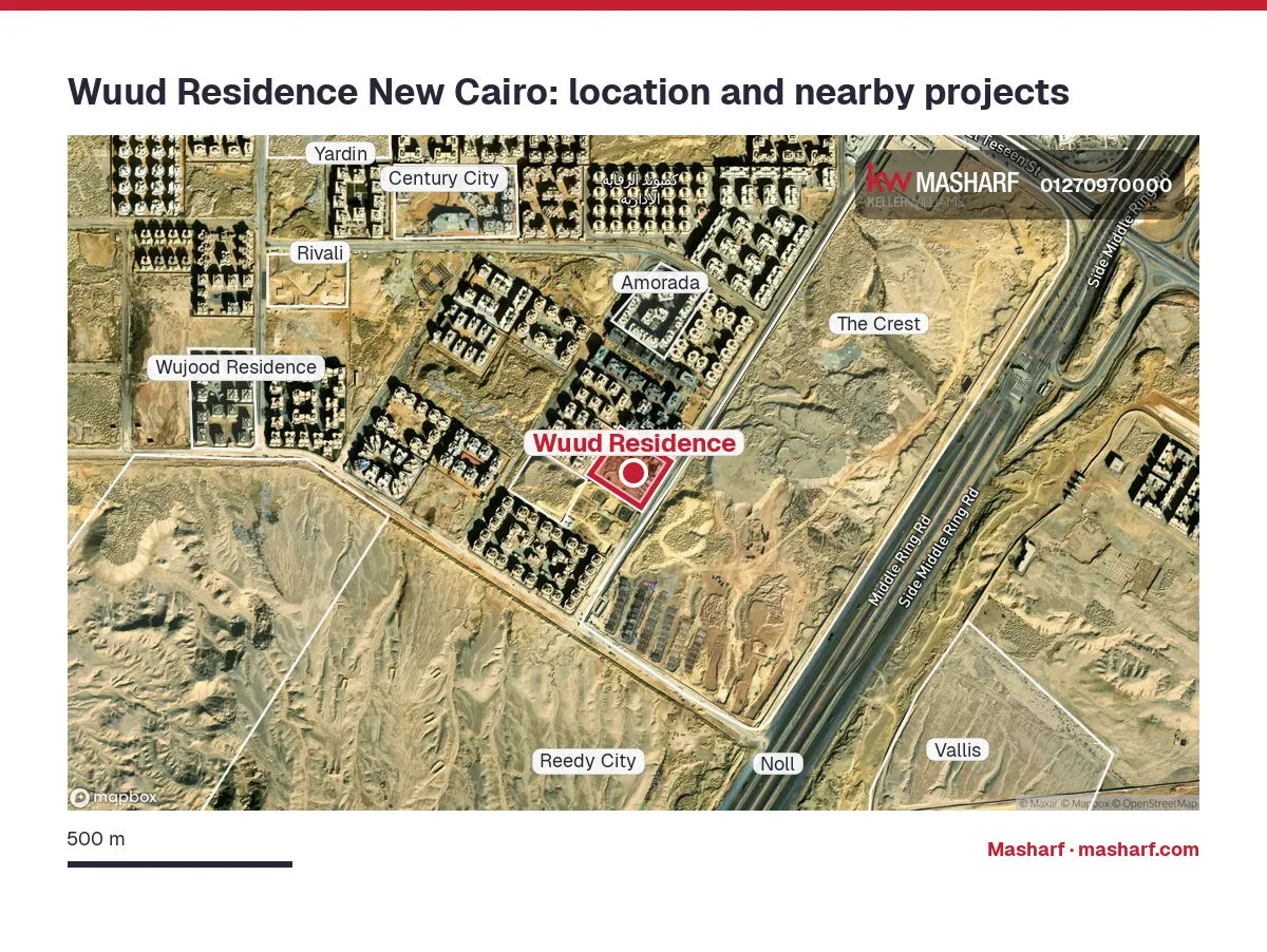 Where is Wuud Residence located?