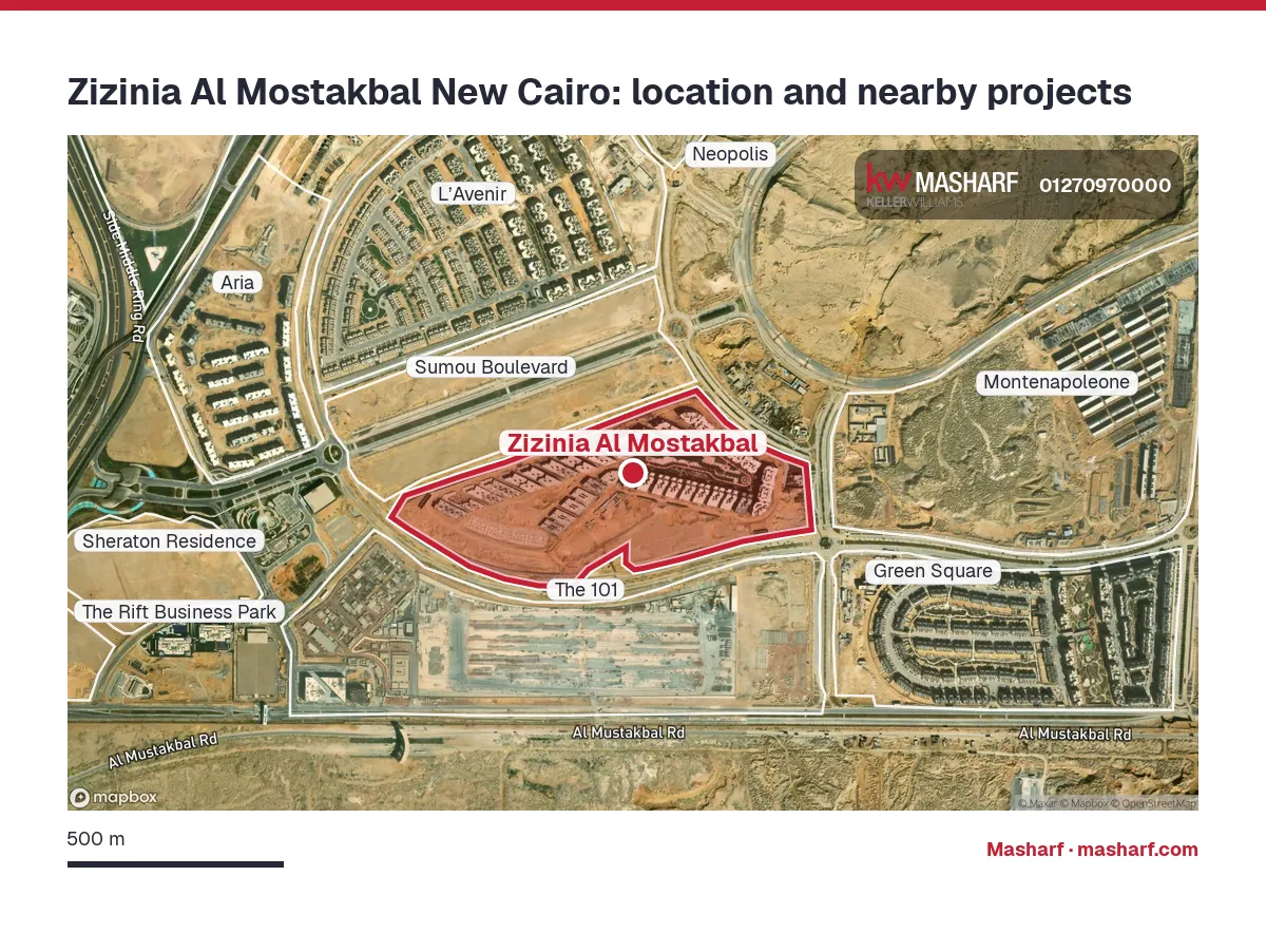 Where is Zizinia Al Mostakbal located?