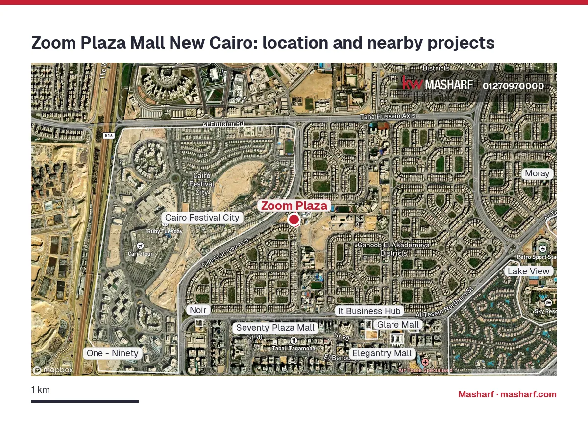 Where is Zoom Plaza located?