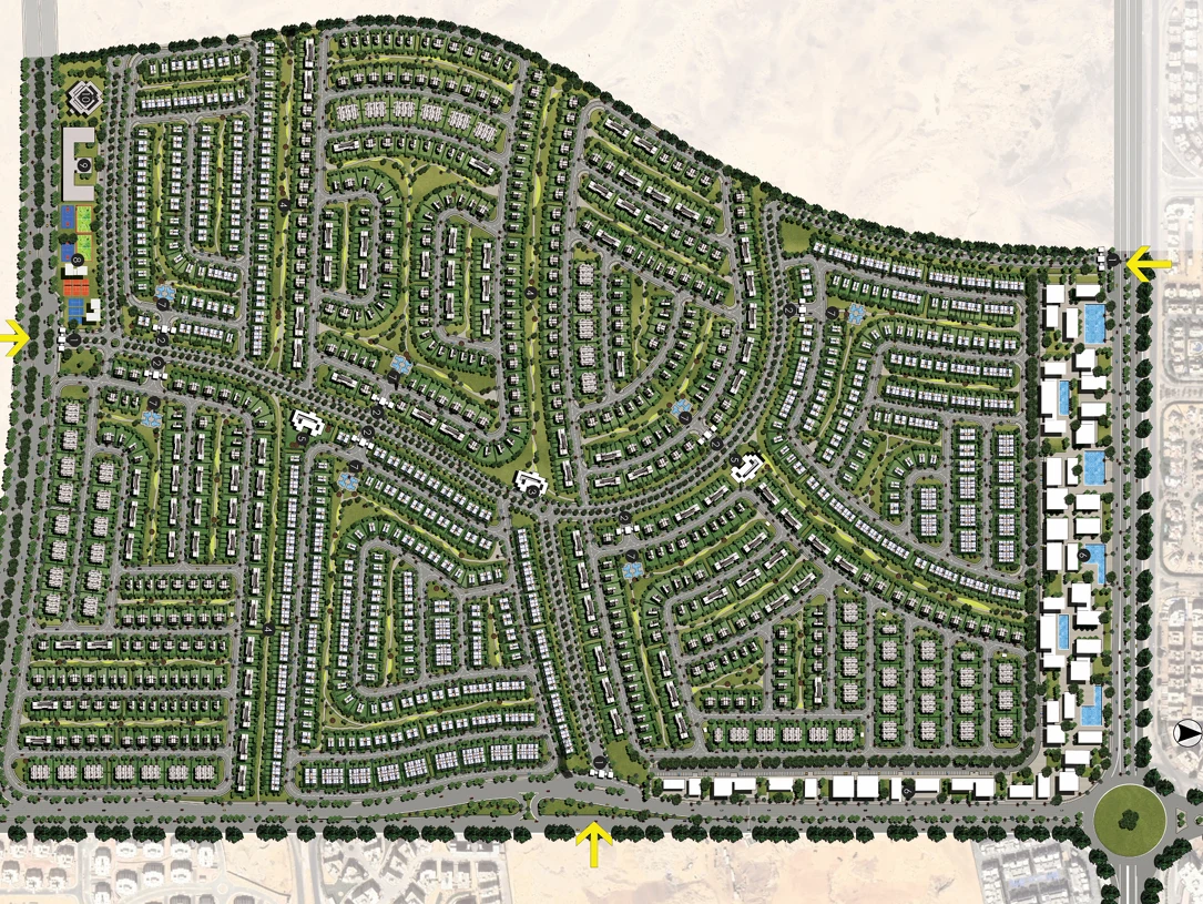 EL PATIO TOWN SIDE New Cairo master plan