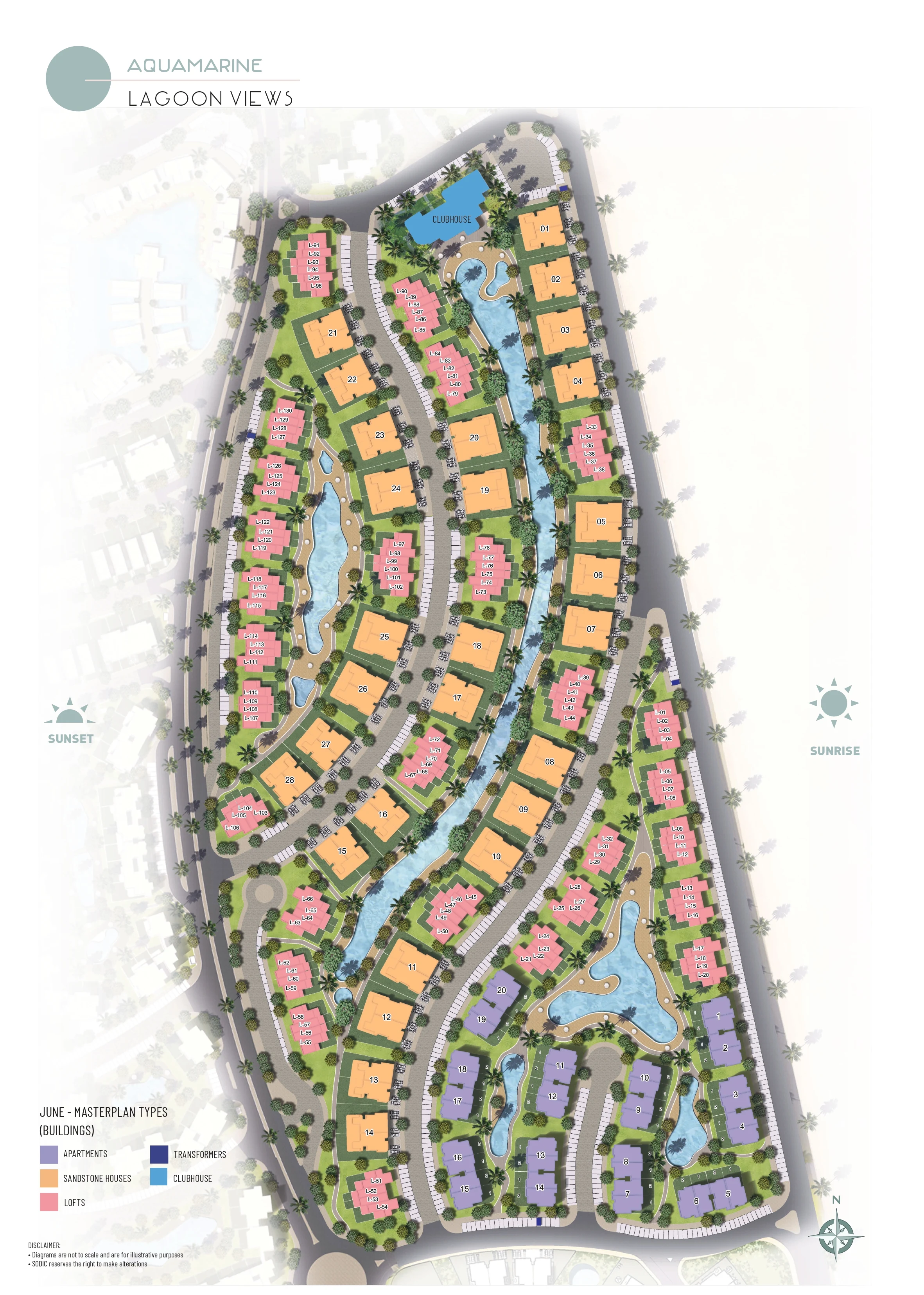 Aquamarine-June North Coast-Sahel master plan