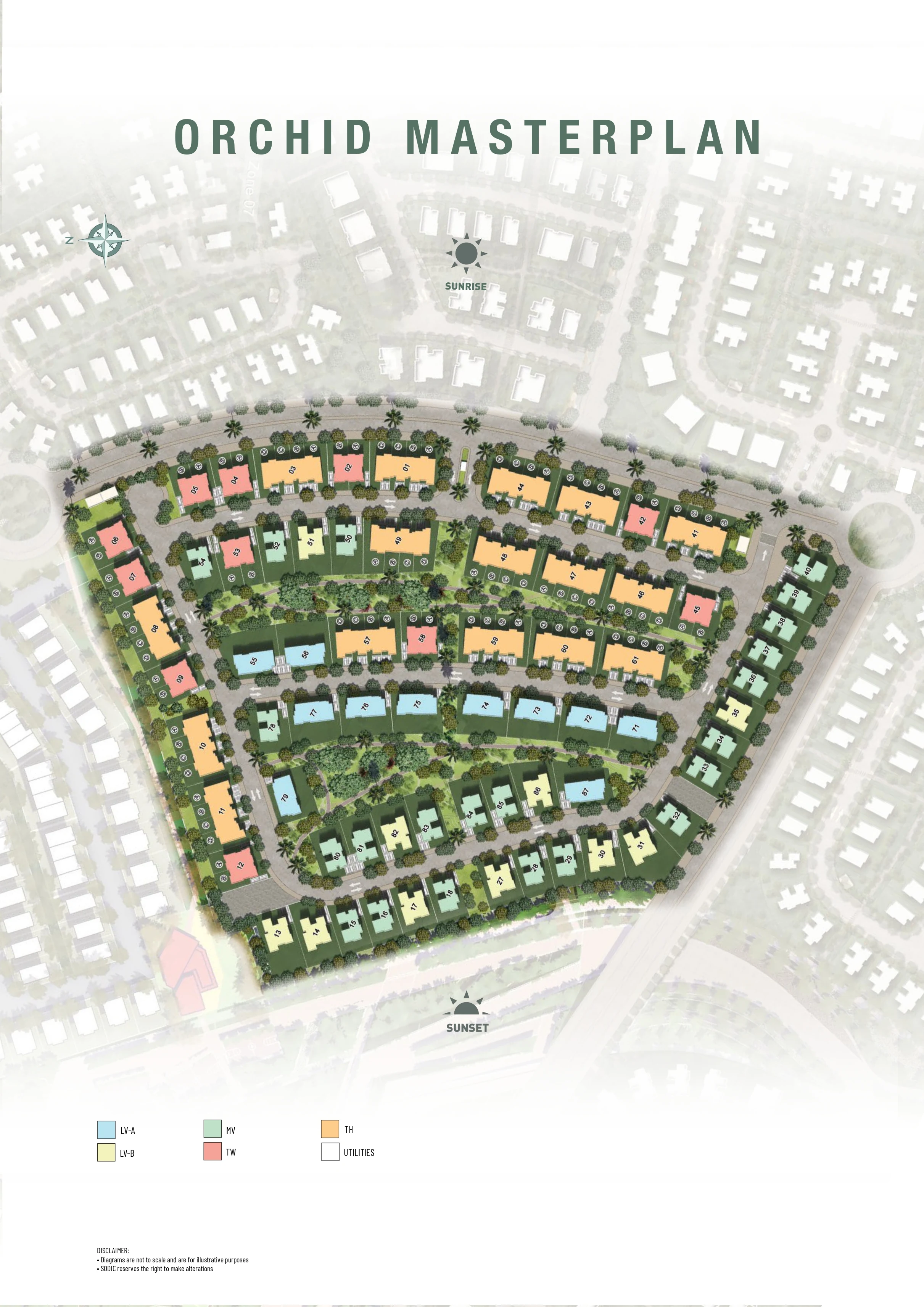 Orchid New Heliopolis master plan