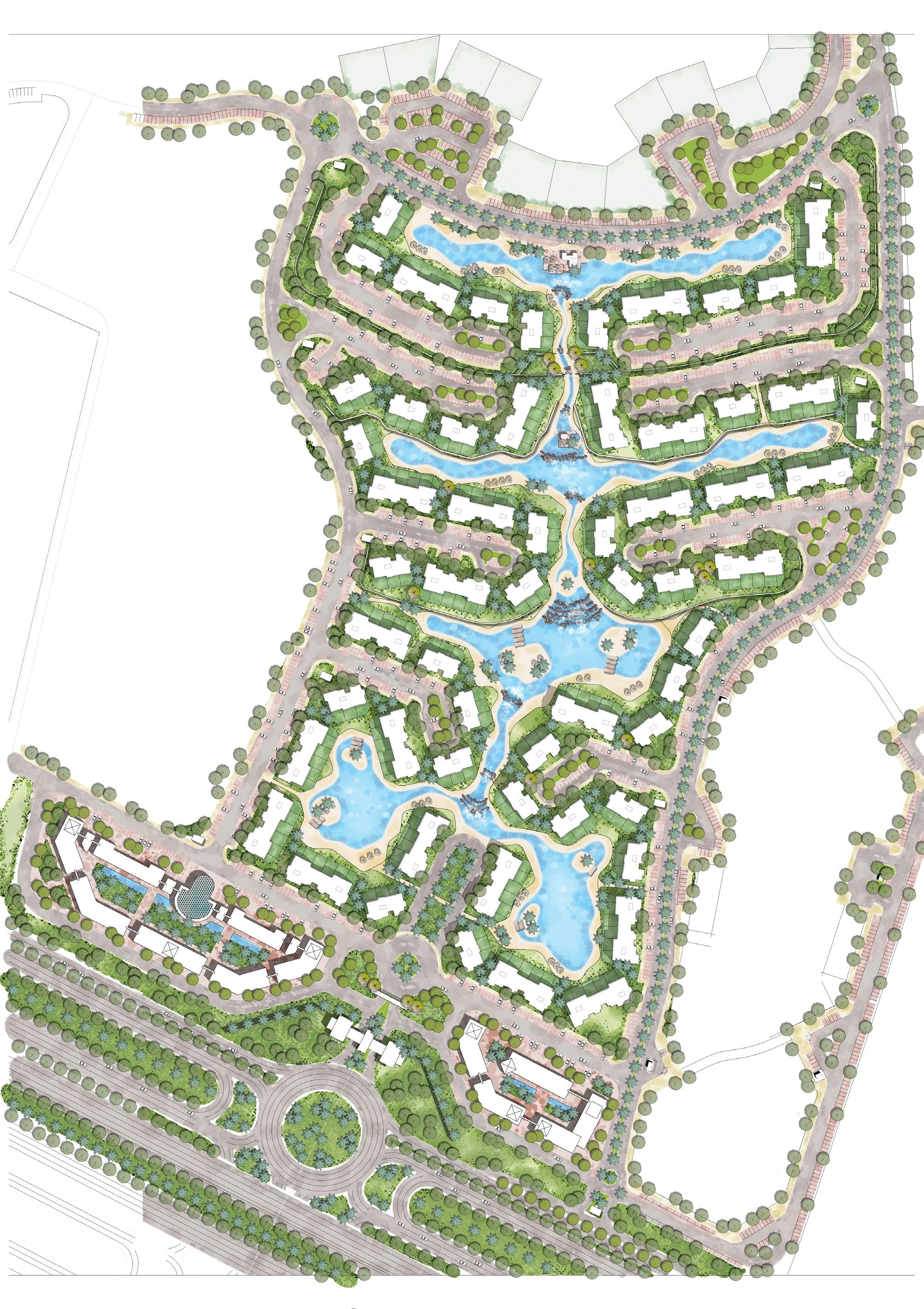 Lagoon Town North Coast-Sahel master plan