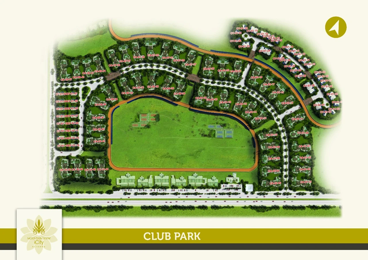 Club Park - ICity October 6th of October City master plan