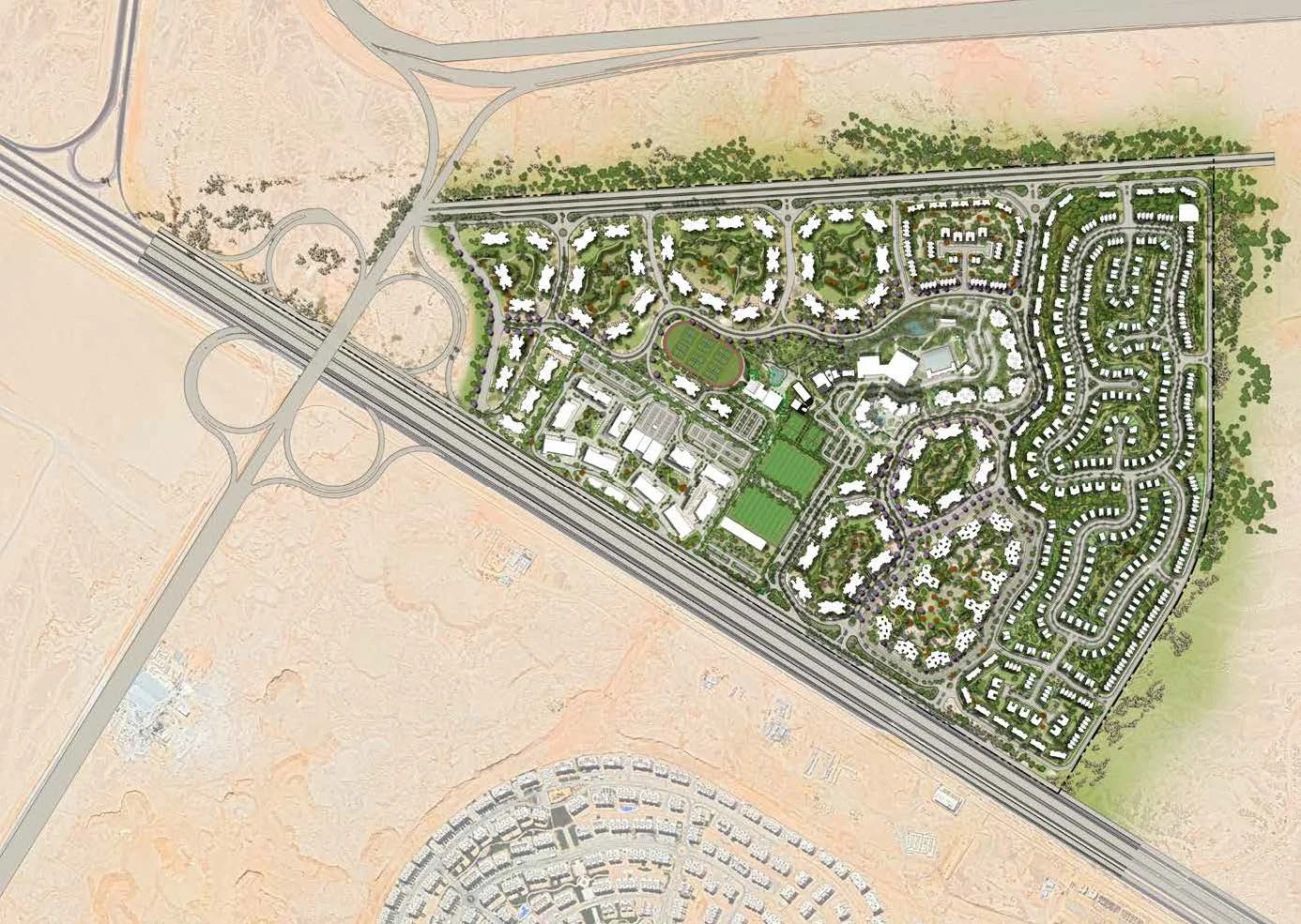 Club residence New Cairo master plan