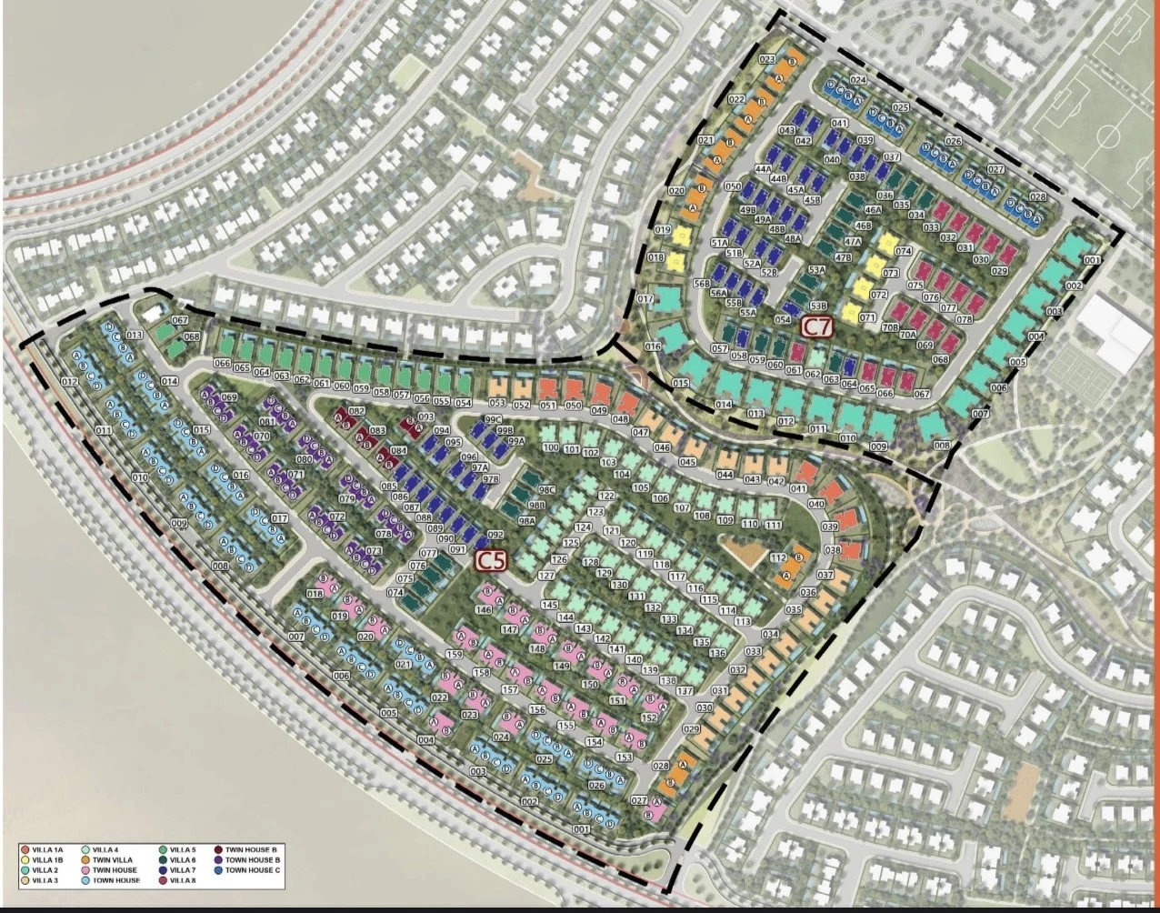 The Solos - Solana New Zayed master plan