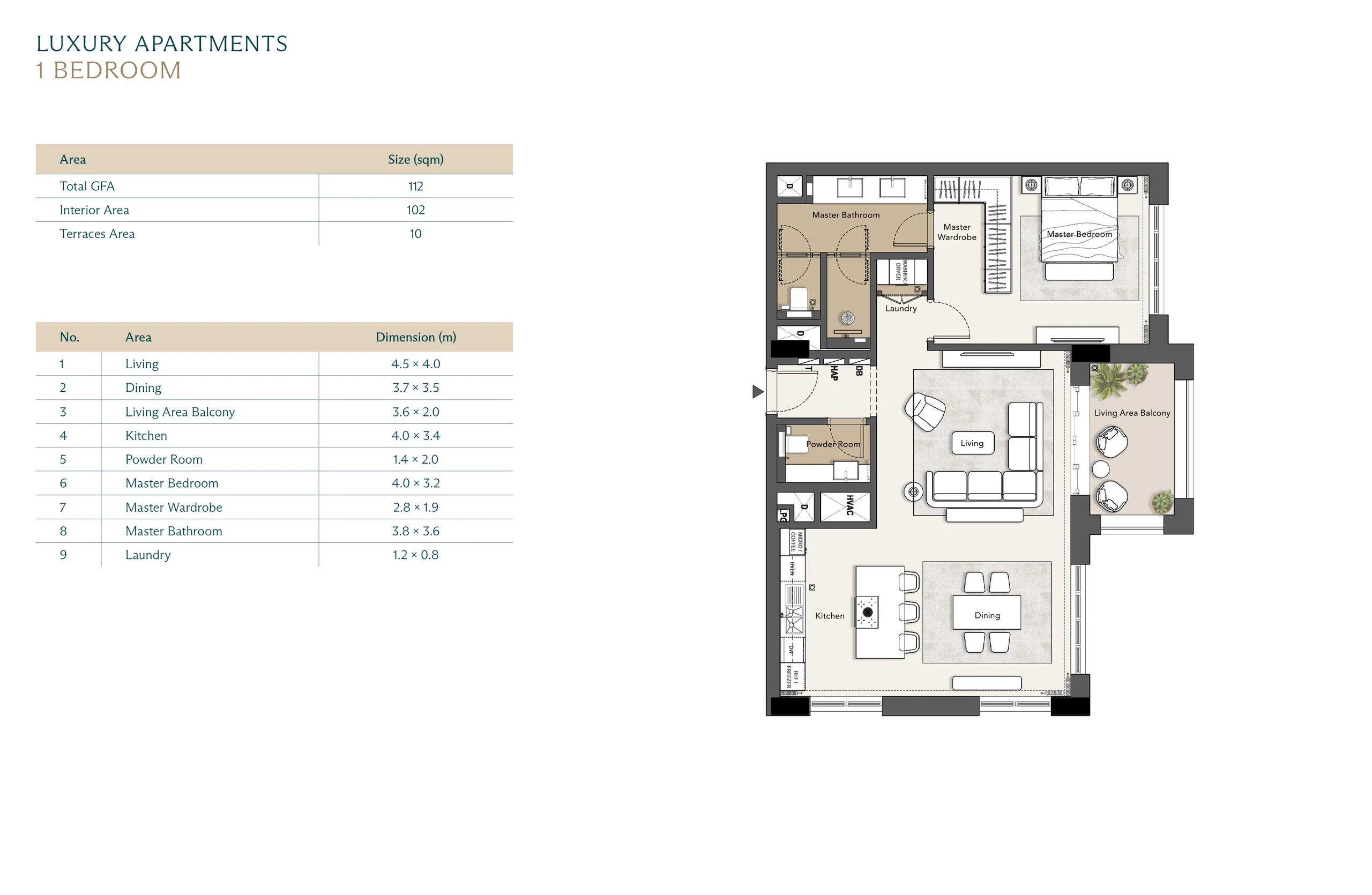 Apartments for sale in The LightHouse Village North Coast-Sahel — Apartment