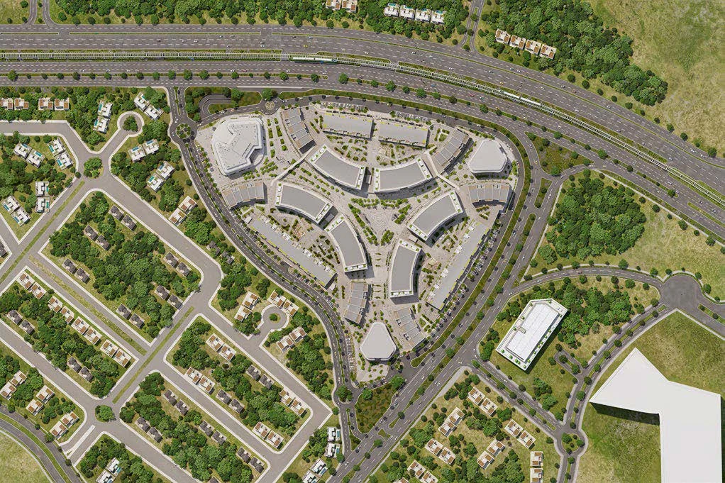 Level Business District New Cairo master plan