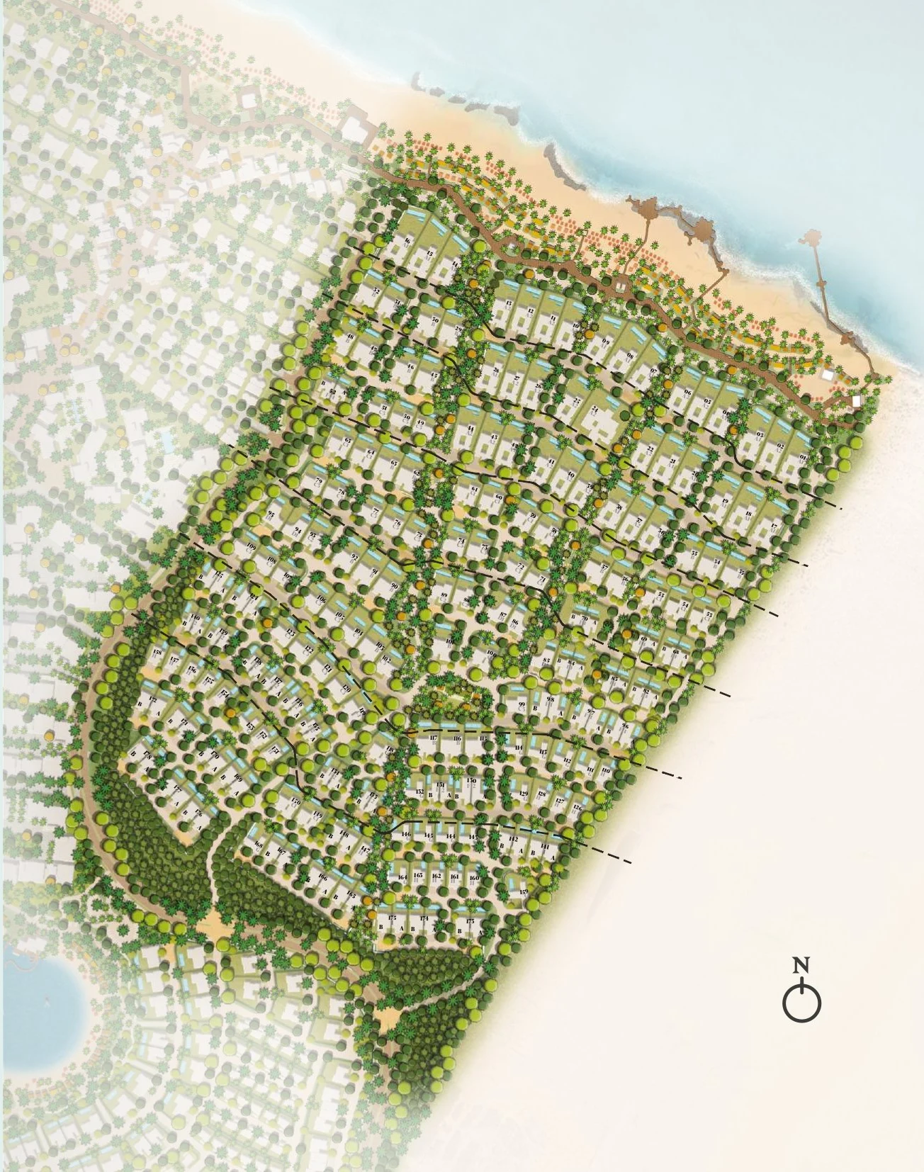 R1-Dunes North Coast-Sahel master plan