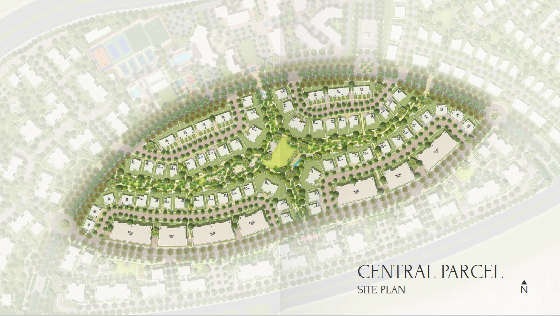 Crescent Walk - Central Parcel New Cairo master plan