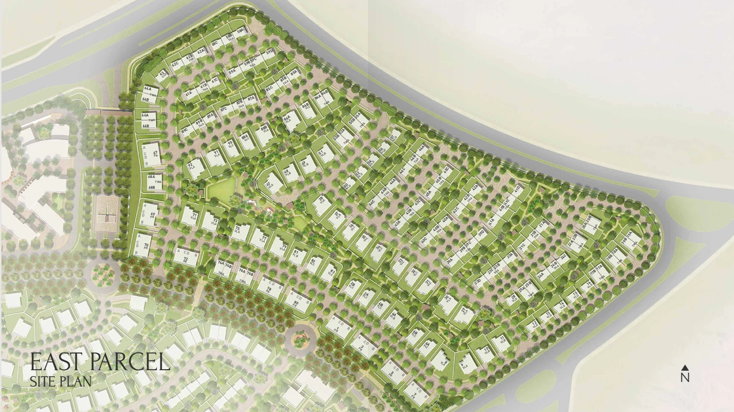 Crescent Walk East New Cairo master plan