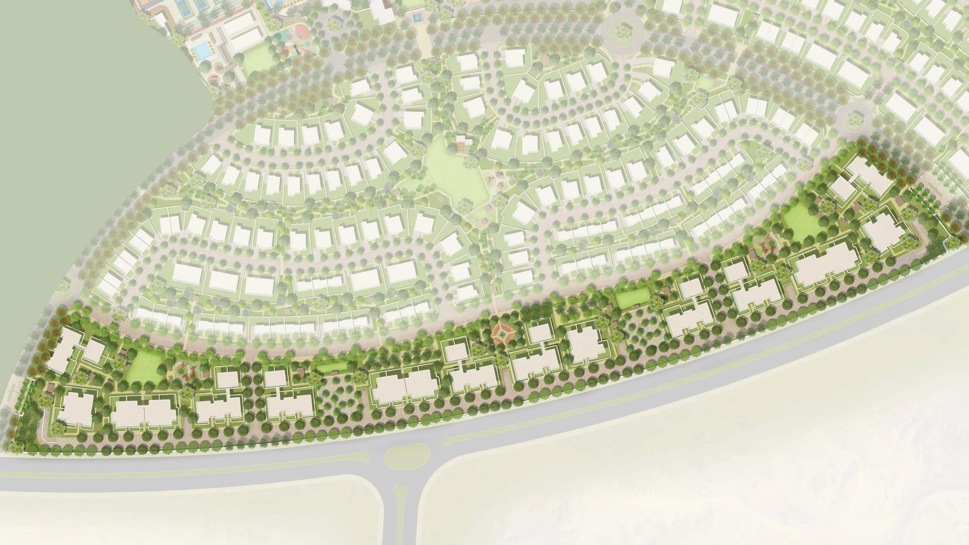 Crescent Walk South New Cairo master plan