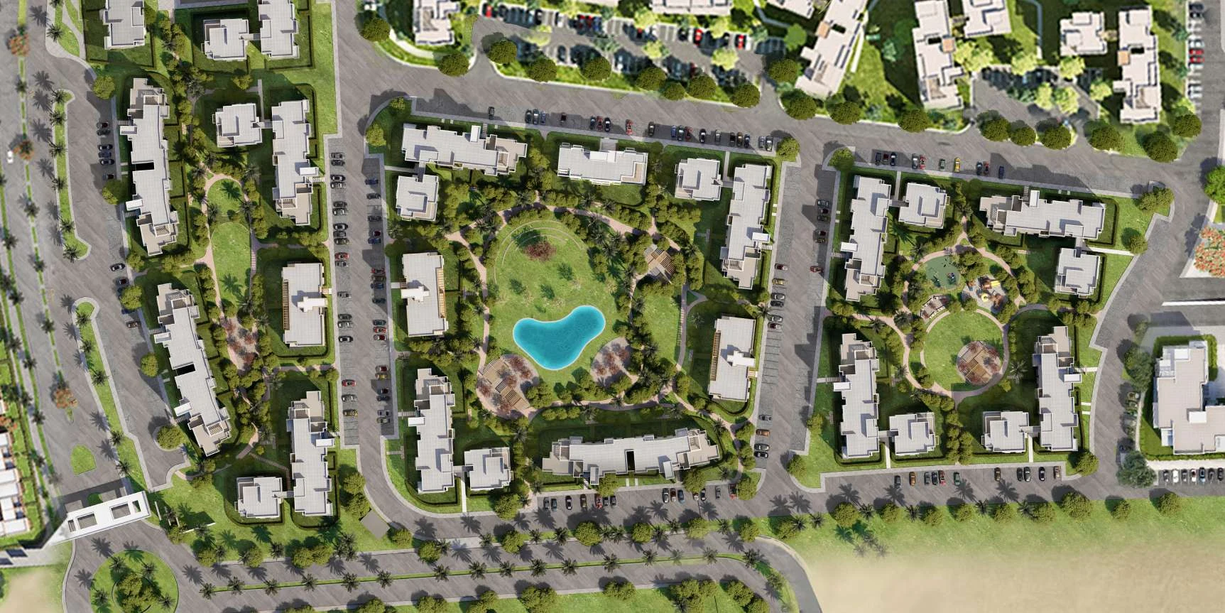 D Parks New Cairo master plan