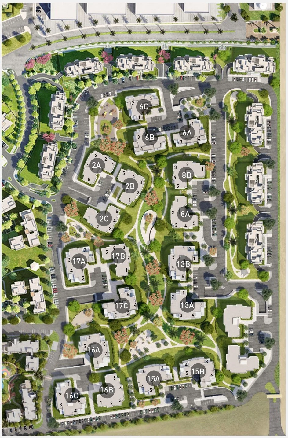 Plateau District 5 New Cairo master plan