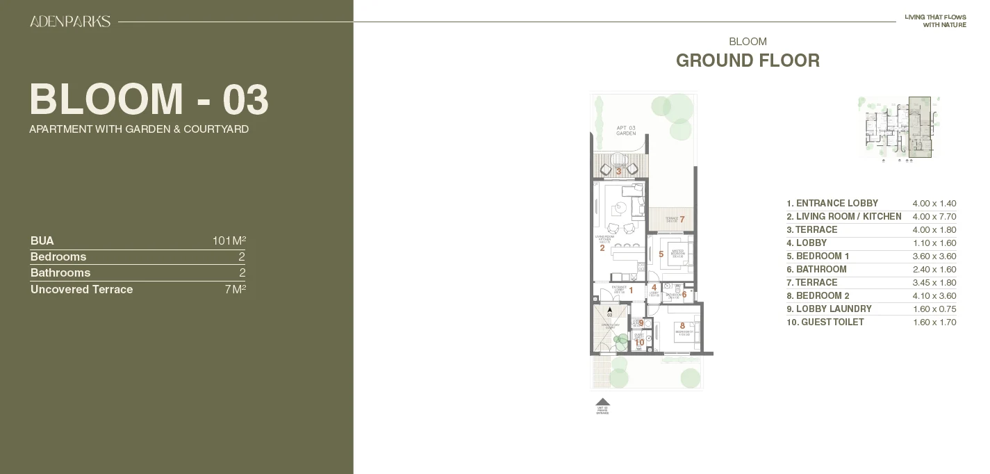 Apartments for sale in Aden Parks Hurghada — Apartment