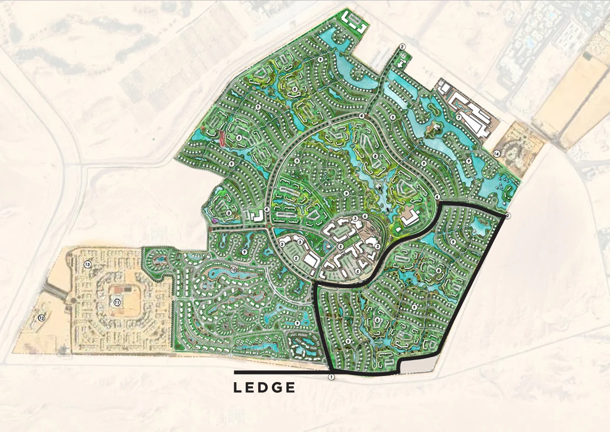 Ledge-Makadi Heights Hurghada master plan