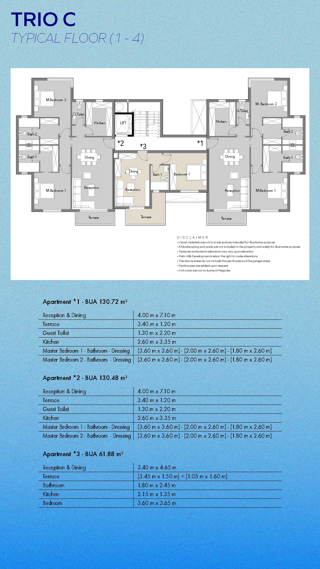 Apartments for sale in District 6 - Blu 6th of October City — Apartment